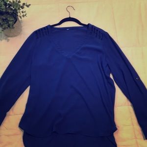 Blue blouse